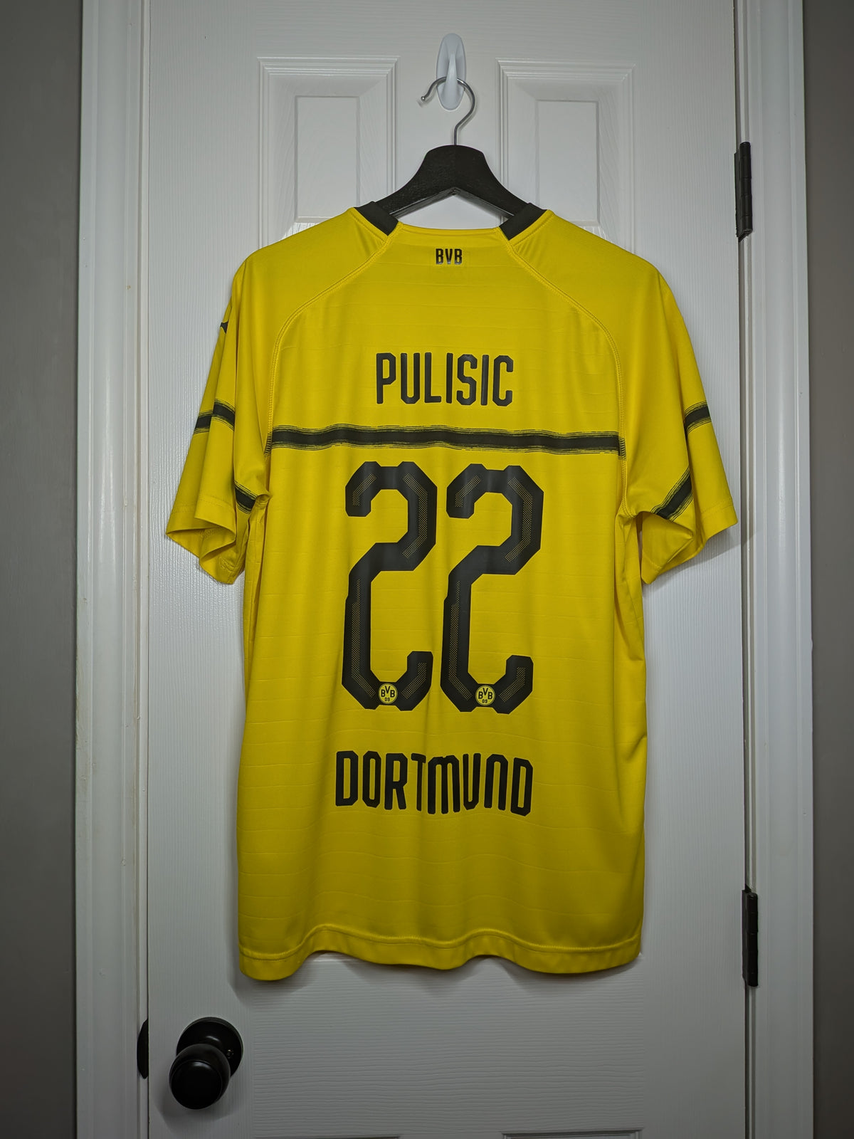 2018-19 Borussia Dortmund Cup Shirt - Pulisic #22