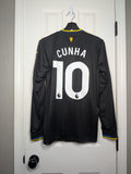 2025-26 Manchester United Authentic Third Shirt L/S BNWT- Cunha #10