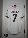 2024-25 AC Milan Authentic Away Shirt - Gimenez #7