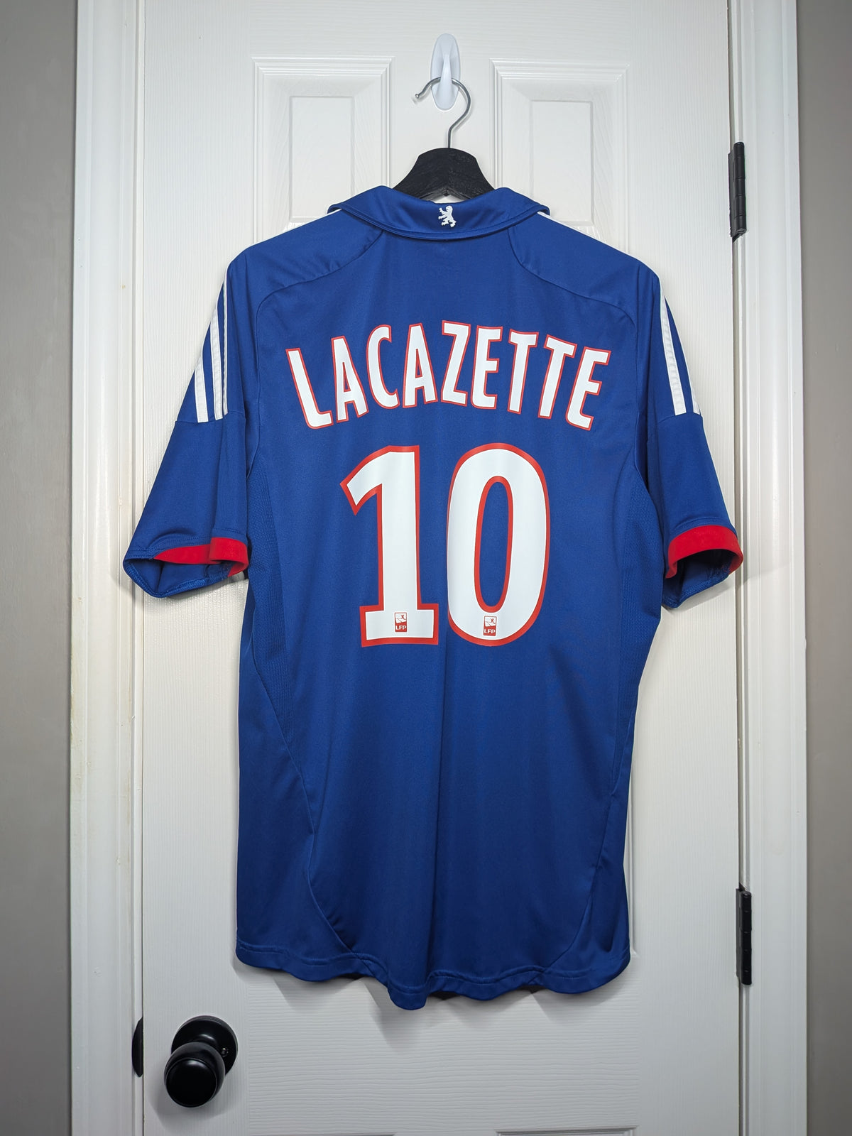 2012/13 Lyon Away Shirt - Lacazette #10