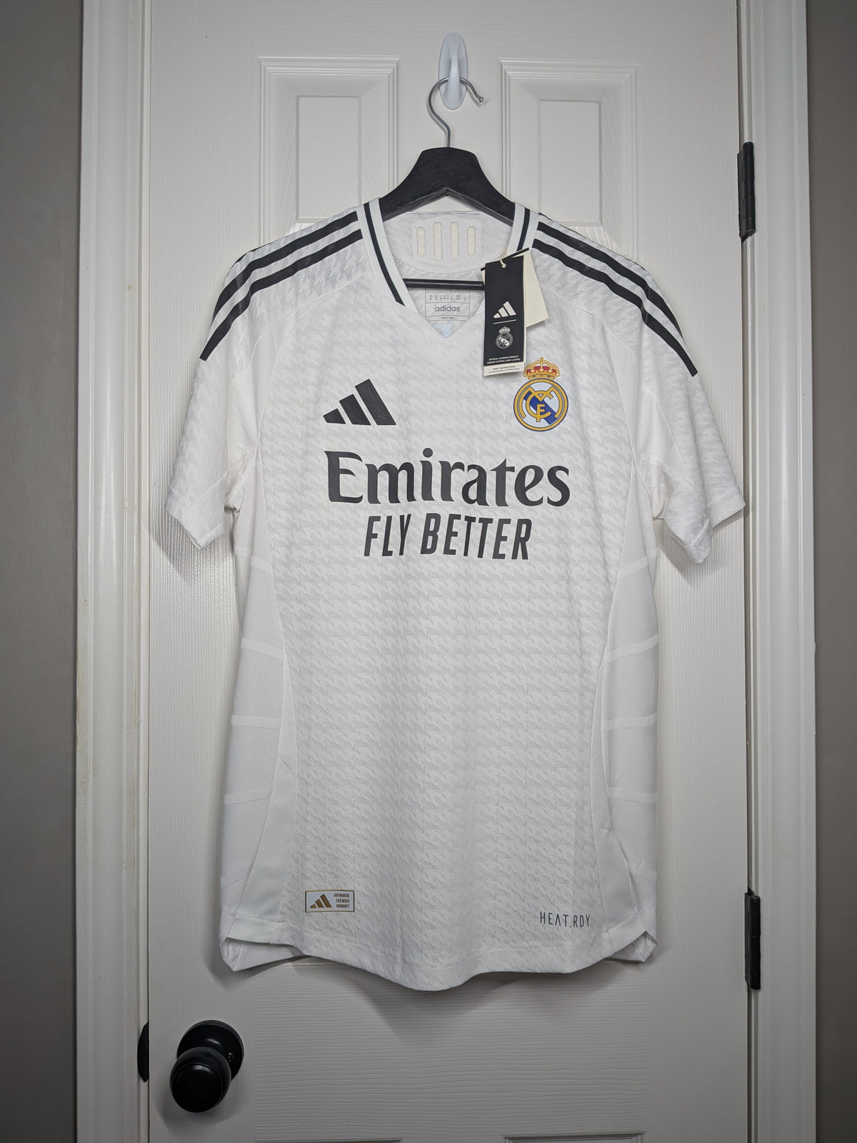 2024-25 Real Madrid Home Authentic Shirt BNWT - Endrick #16