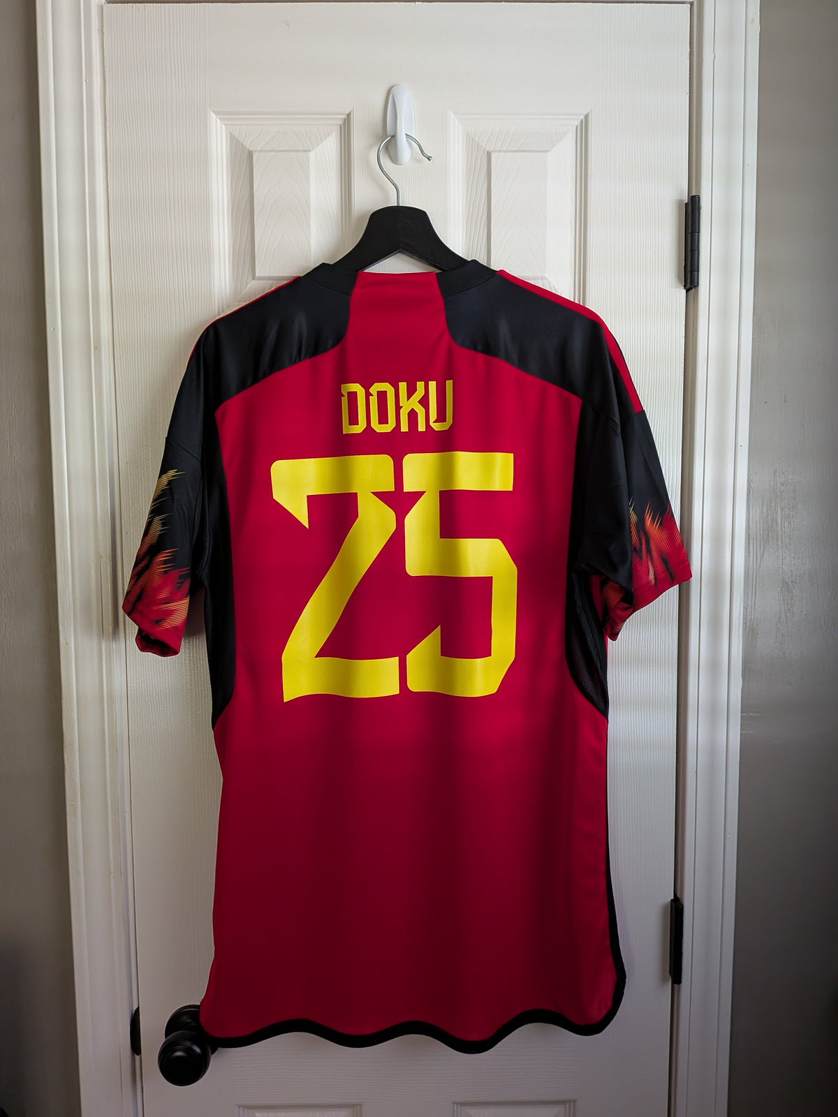 2022-23 Belgium Home Shirt BNWT - Doku #25
