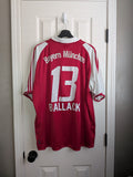2003-04 Bayern Munich Home Shirt - Ballack #13