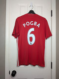 2016-17 Manchester United Home Shirt - Pogba #6