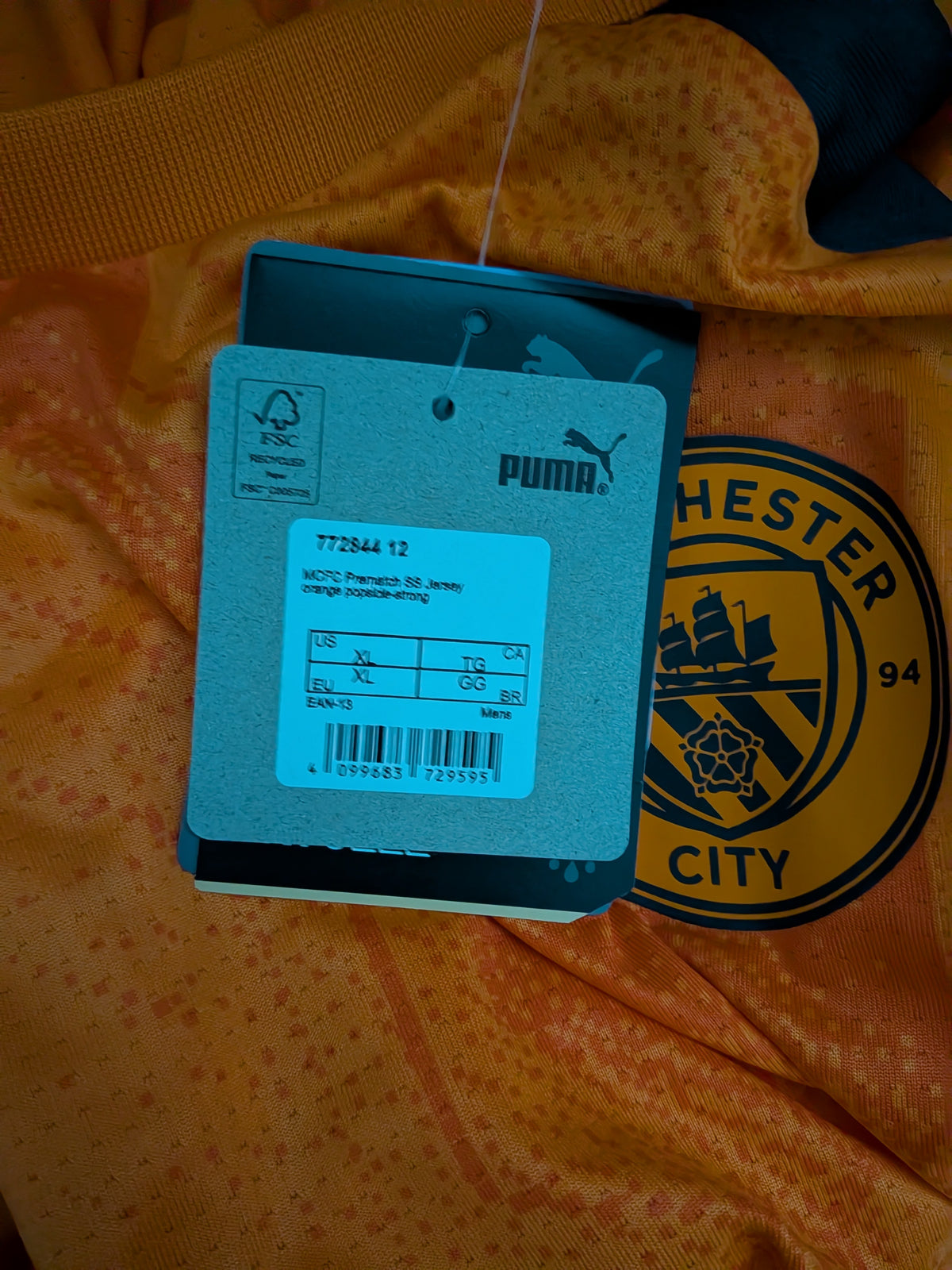 2023-24 Manchester City Puma Training Shirt