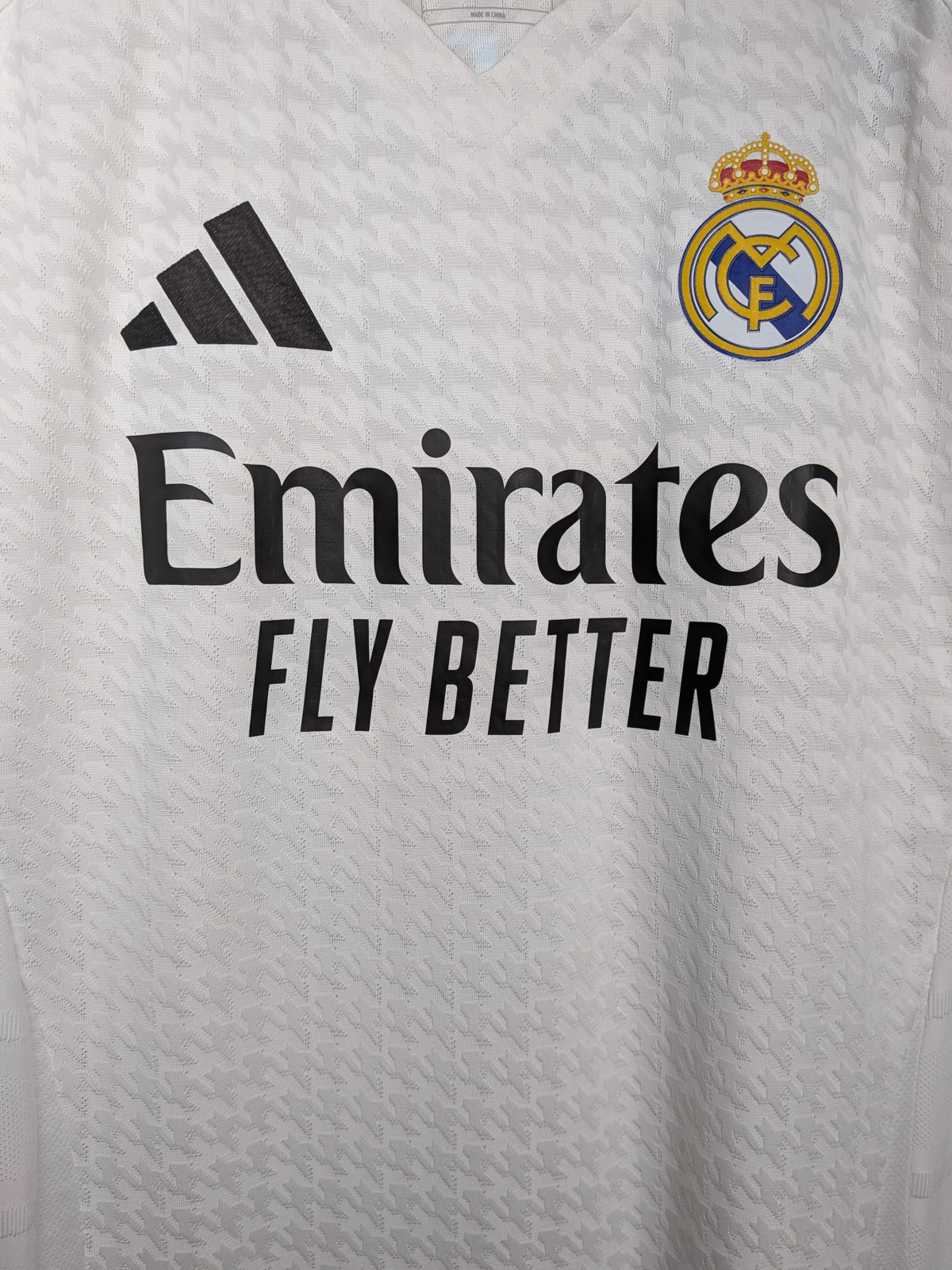 2024-25 Real Madrid Home Authentic Shirt BNWT - Endrick #16