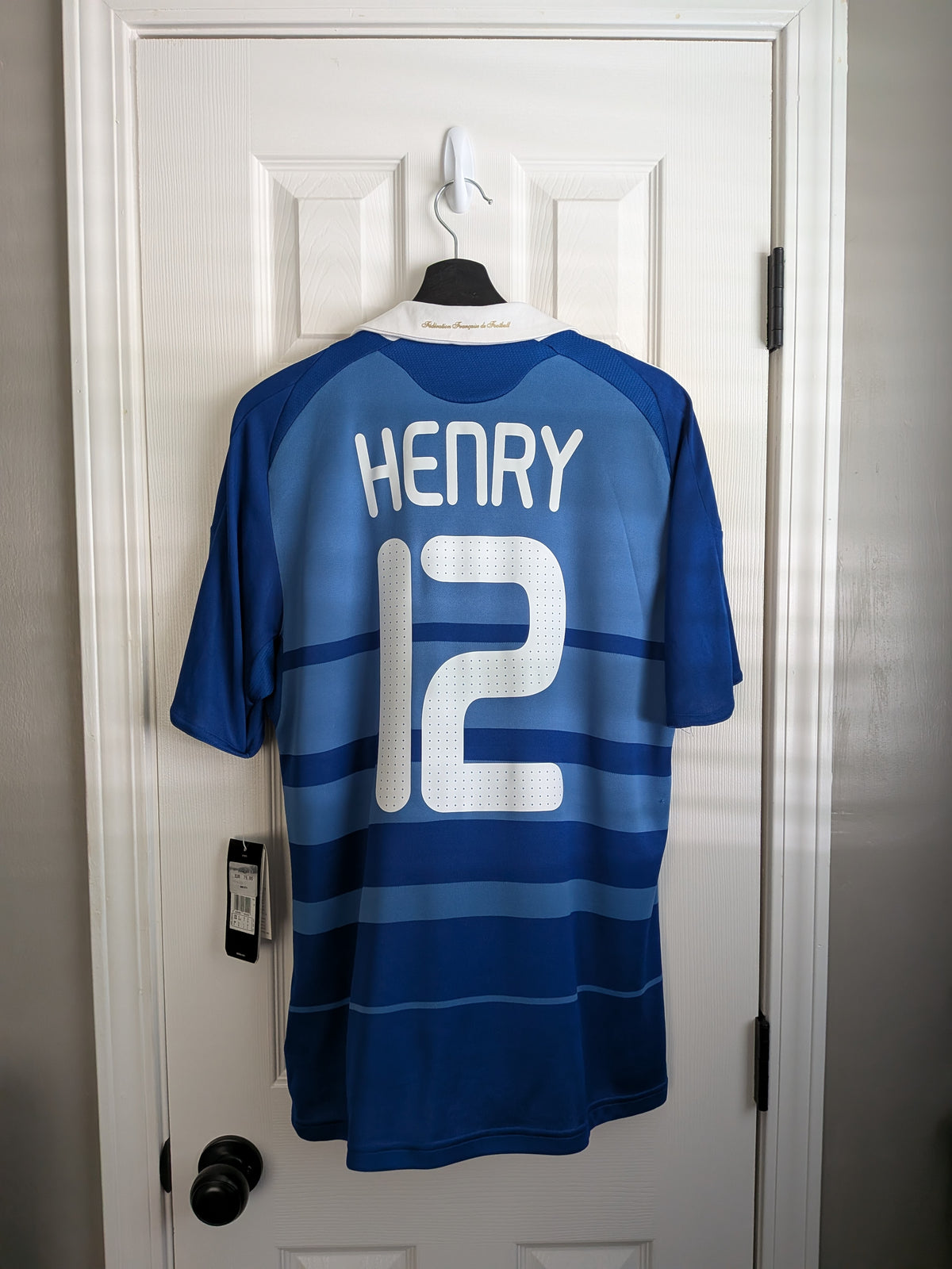 2008-09 France Home Shirt - Henry #12
