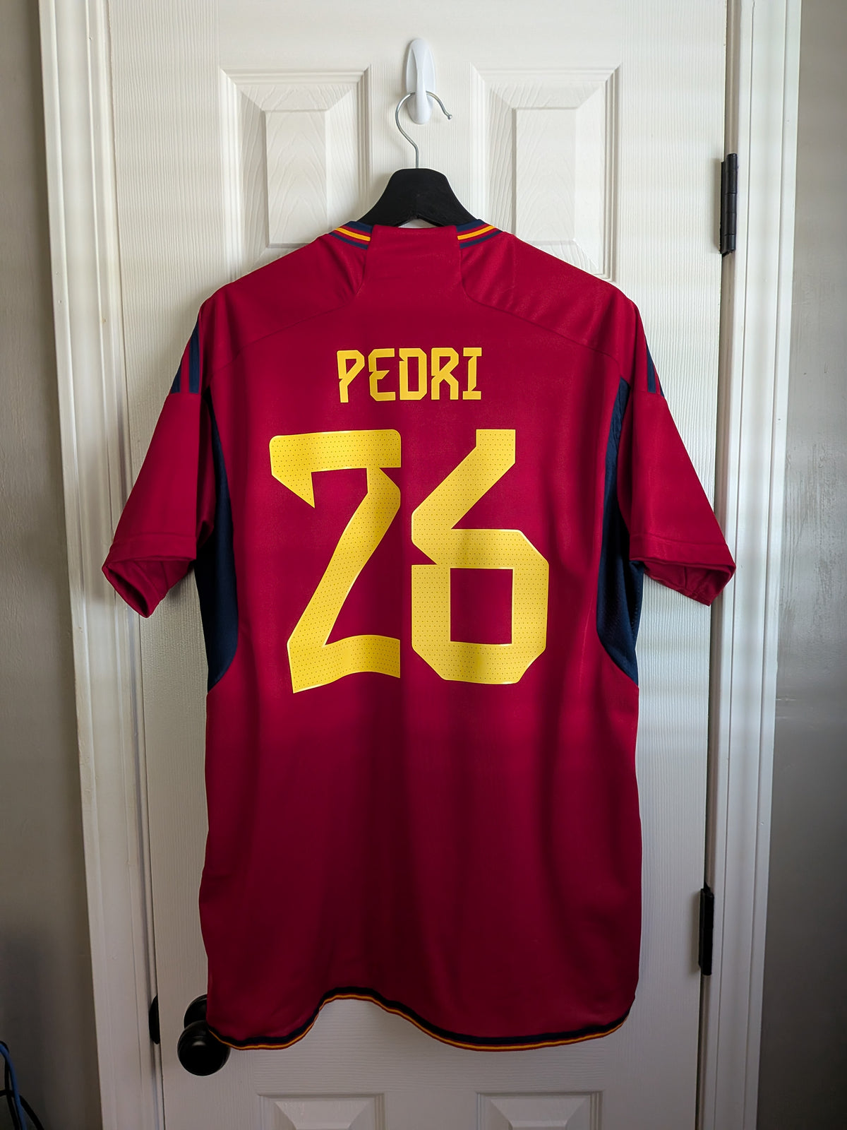 2022-23 Spain Home Shirt - Pedri #26
