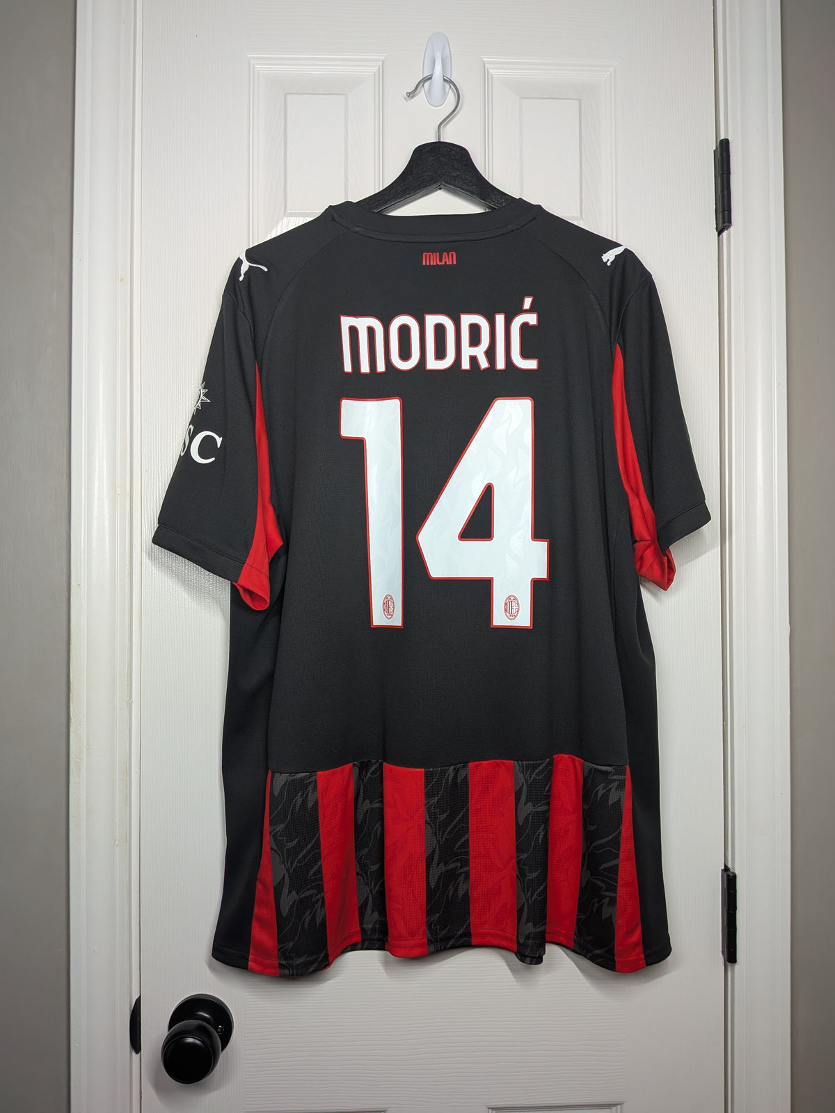 2025-26 AC Milan Home Shirt - Modric #14